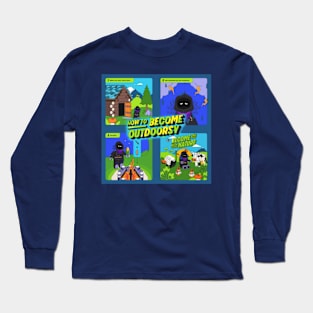 Lego Fortnite HOW TO BECOME OUTDOORSY! Long Sleeve T-Shirt